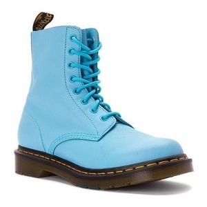 RARE Dr Martens Pascal Skyblue Virginia boots